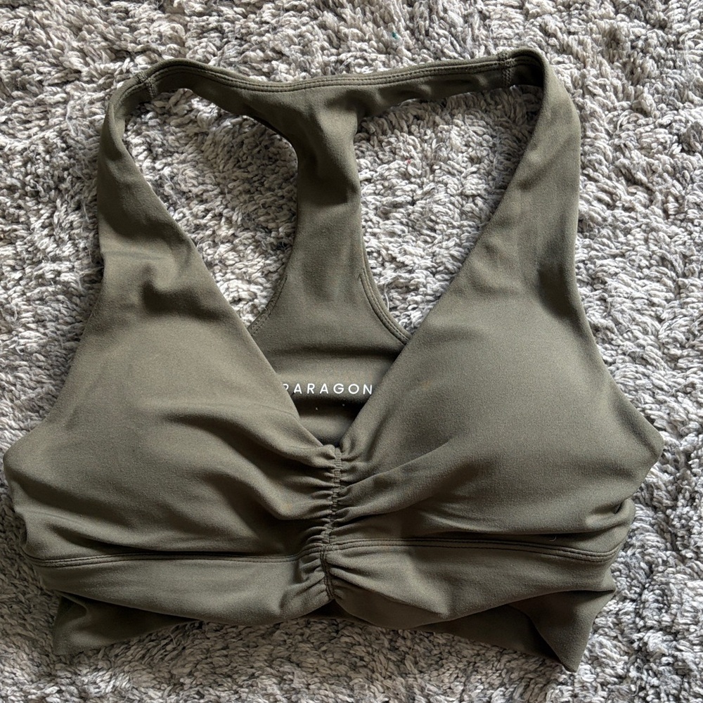 PARAGON Reluna Ruched Everglades Sports Bra